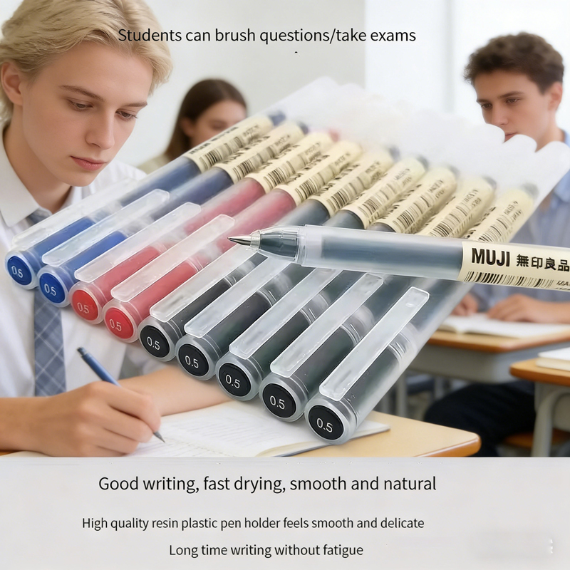 Muji Stationery Gel Pen - مجموعة أقلام حبر جاف MUJI (6/8