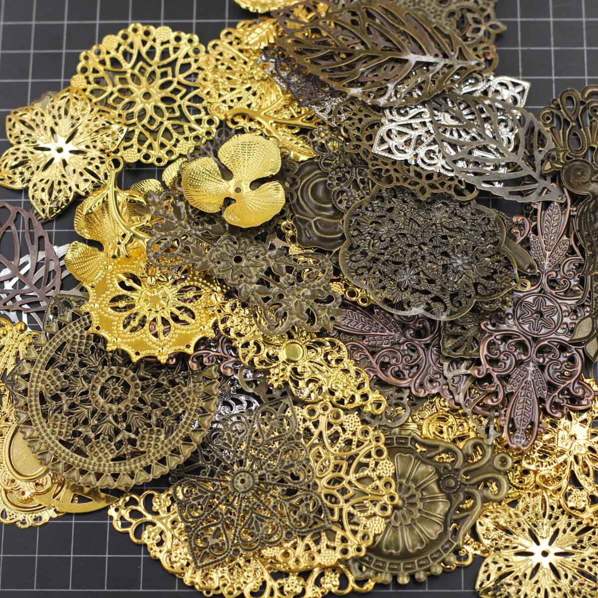 الزينة موصلات عشوائية مختلطة م - مراجعة Craft Embellishment وسعره