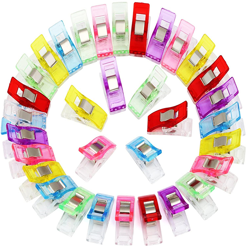 20/40 قطعة مشابك بلاستيكية عشو - مراجعة Embroidery Craft وسعره