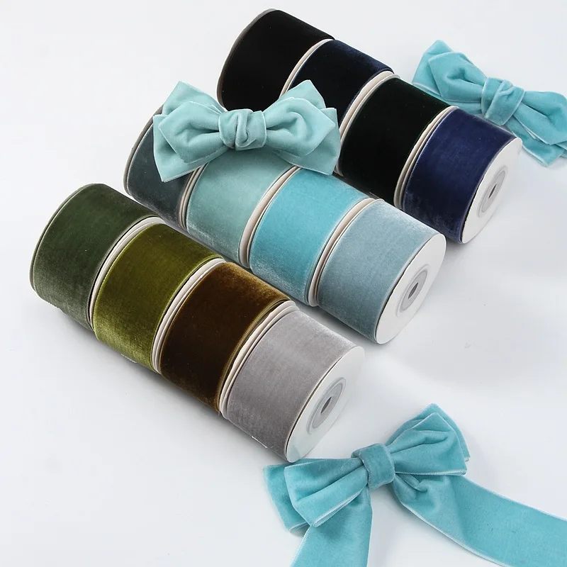 الكلاسيكية 5 ياردة 6 مللي متر- - مراجعة Velvet Ribbon Roll وسعره