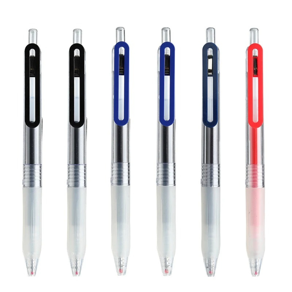 مجموعة أقلام جل MUJIS بسمك 0.5 - مراجعة Muji Stationery Gel Pen وسعره