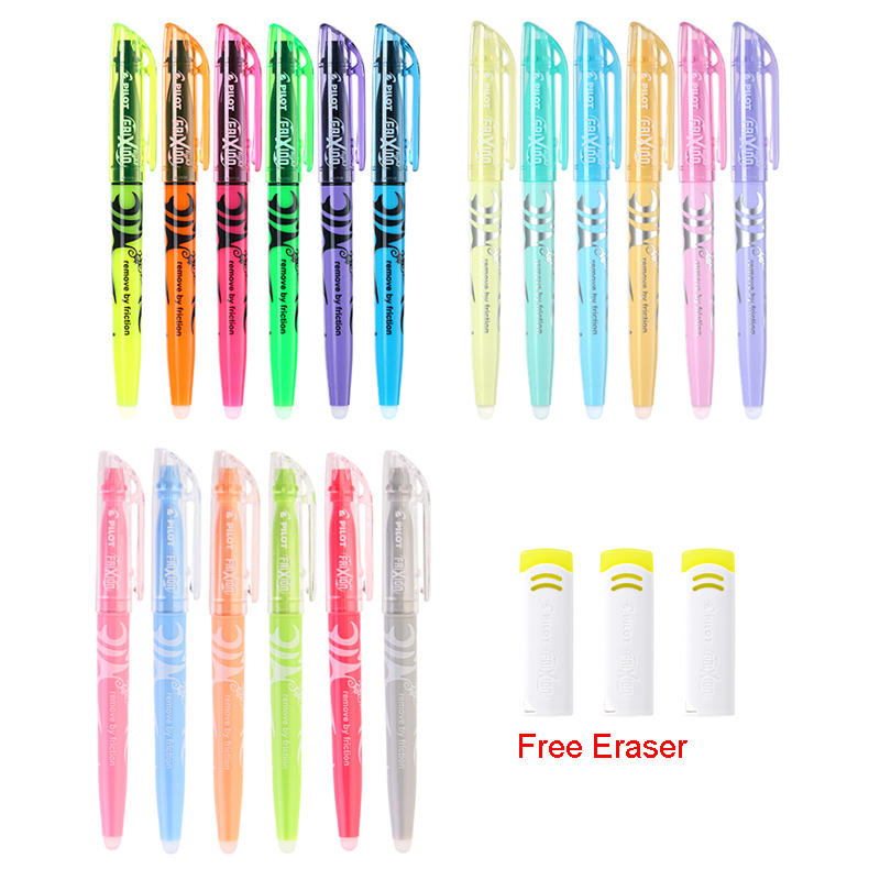 6 قطعة الطيار SW-FL فريكسيون ق - مراجعة Pilot Pen Frixion وسعره