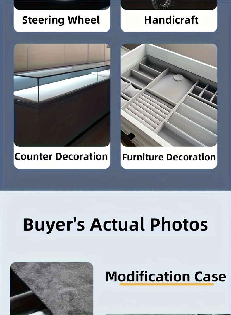 مادة جلد صناعي ذاتية اللصق، جل - مراجعة Velvet Ribbon Roll وسعره
